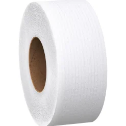 Scott Essential Jumbo Roll (JR) Commercial Toilet Paper (67805), 100% Recycled Fiber, 2-ply, White