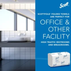 Scott Essential Jumbo Roll (JR) Commercial Toilet Paper (07805), 2-ply, White