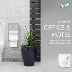 Scott Pro Hard Roll Paper Towels (25702), For Use With Scott Pro Dispenser (Blue Core Only), Absorbency Pockets, White