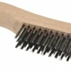 Scratch Brush: 4 Row, 16 Column, Steel