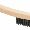 Scratch Brush: 3 Row, 19 Column, Steel