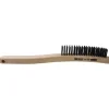 Scratch Brush: 3 Row, 19 Column, Steel