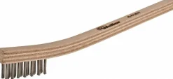 Scratch Brush: 3 Row, 7 Column, Steel