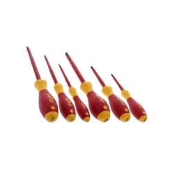 Screwdriver Set: 6 Pc, Phillips & Slotted