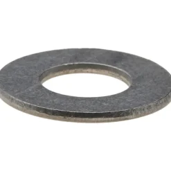 1/2" Screw Standard Flat Washer: Grade 316 Stainless Steel, Bright/Uncoated