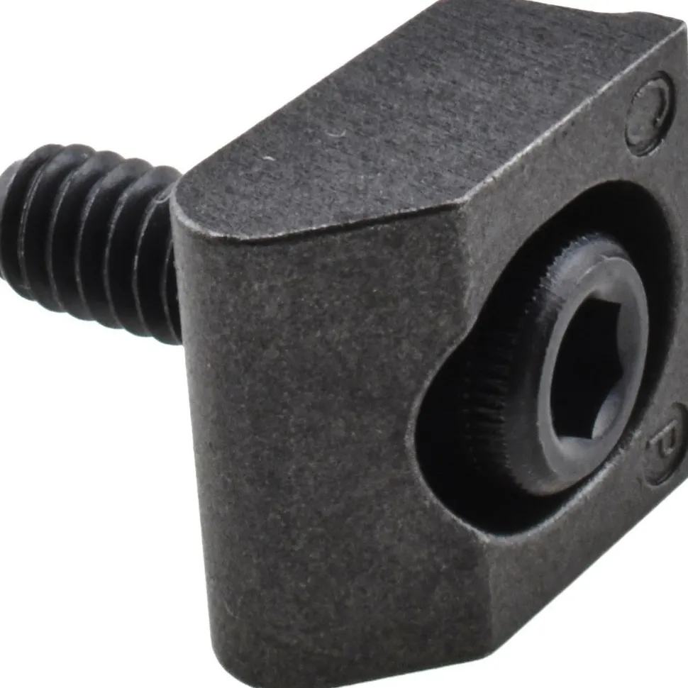 1/4-20 Screw Thread, 3/4" Wide x 0.15" High, Smooth Steel Standard Style Screw Mount Toe Clamp