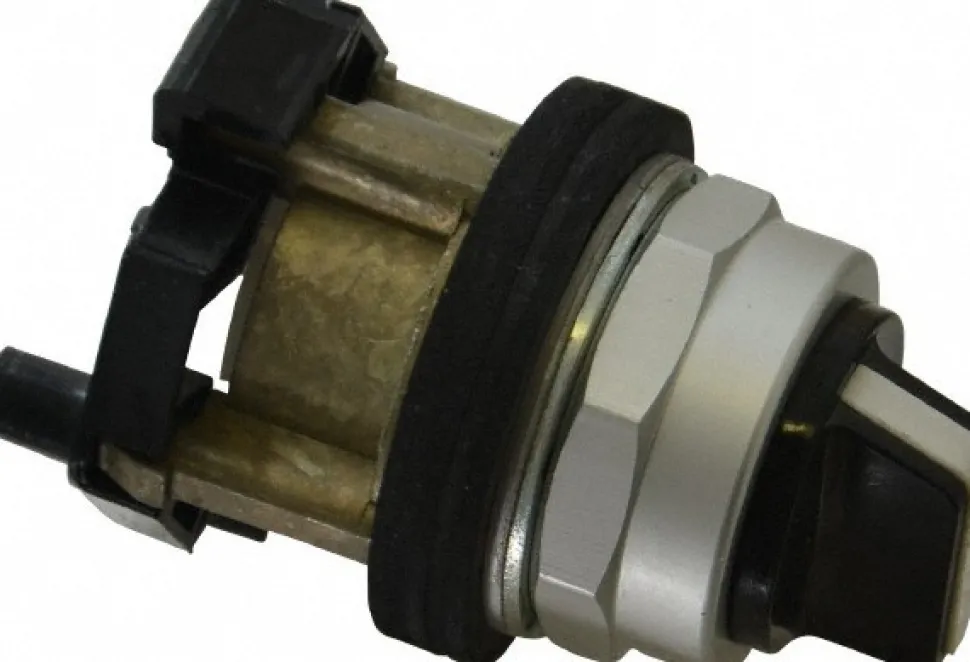Selector Switch Only: 2 Positions, Maintained (MA) - Maintained (MA), Black Knob