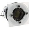 Selector Switch Only: 4 Positions, Maintained (MA), 600V, Black Knob & Push Button