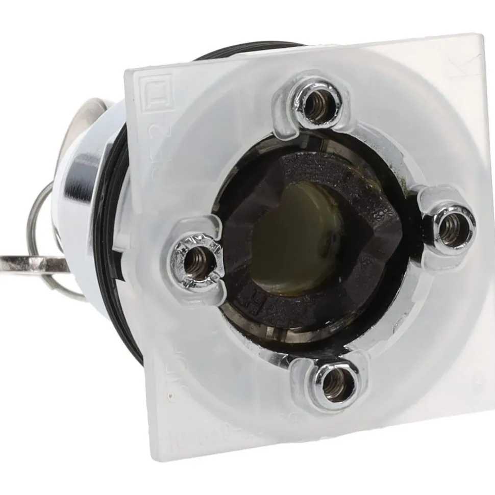 Selector Switch Only: 4 Positions, Maintained (MA), 600V, Black Knob & Push Button