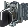 Selector Switch Only: 3 Positions, Maintained (MA), Black Knob