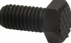 Serrated Tooth, 1/2-13, 1" Shank Length, 1" Thread Length, Black Oxide Finish, Hex Head, Adjustable Positioning Gripper