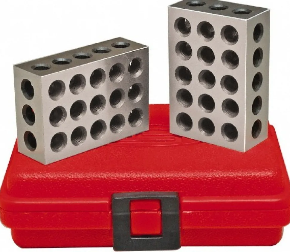 Setup Block Sets: Type: 1-2-3 & 2-4-6 Block Set; Squareness Per 1 Inch (Decimal Inch): 0.0003, 0.0001