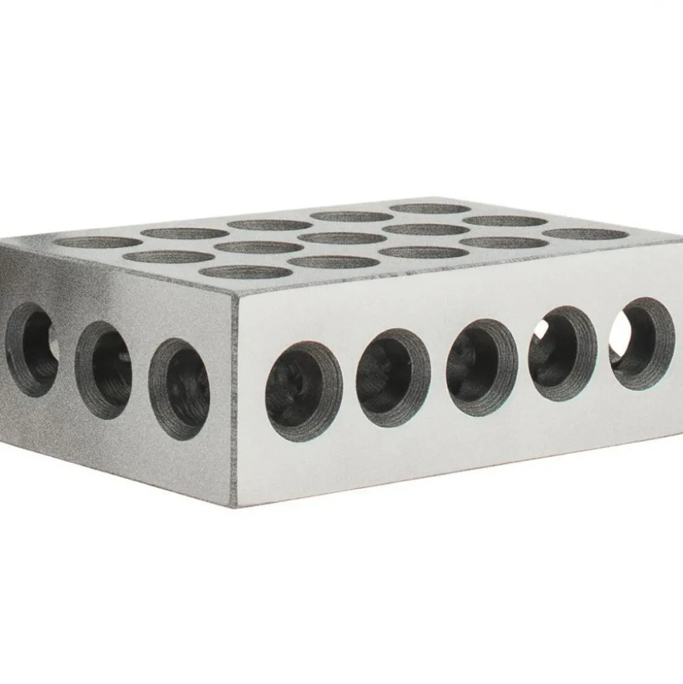 Setup Block: 0.0001 Squareness, Hardened Steel, 1-2-3 Block