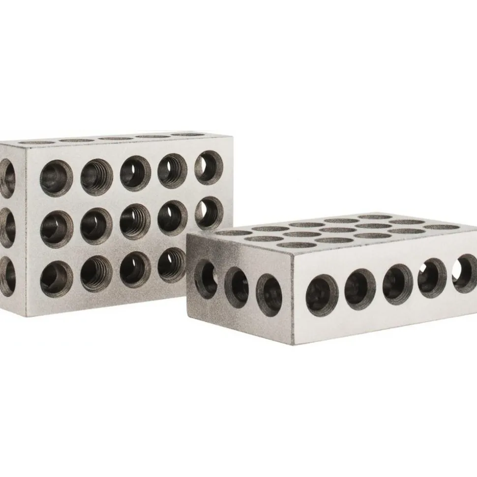 Setup Block: 0.0001 Squareness, Hardened Steel, 1-2-3 Block
