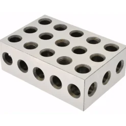 Setup Block: 0.0003 Squareness, Hardened Steel, 2-4-6 Block