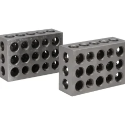 Setup Block: 0.0003 Squareness, Hardened Steel, 1-2-3 Block
