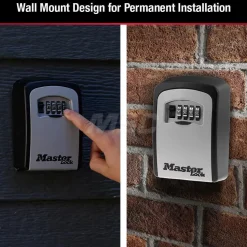 Set-Your-Own Combination Wall Mount Key Safe
