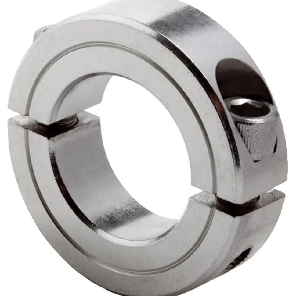 Shaft Collar: Shaft, 1.25" Bore Dia, 2-1/16" OD, Stainless Steel