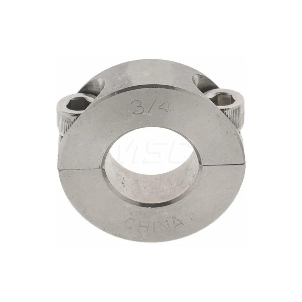 Shaft Collar: Shaft, 1-1/2" OD, Stainless Steel