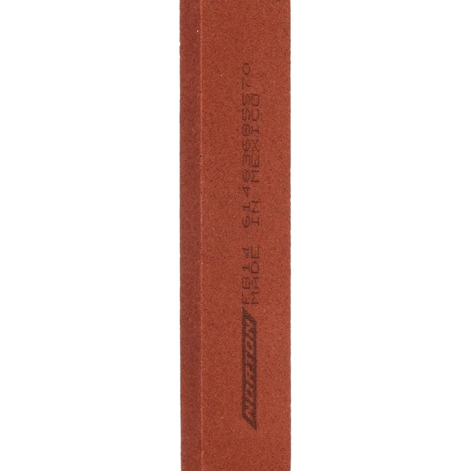 Sharpening Stone: 1/4'' Thick, Rectangle, Aluminum Oxide
