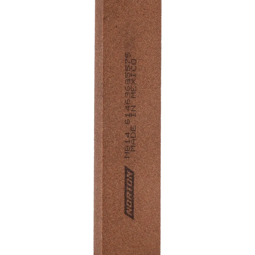 Sharpening Stone: 1/4'' Thick, Rectangle, Aluminum Oxide