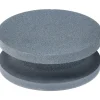 Sharpening Stone: 1-1/2'' Thick, Round, Silicon Carbide