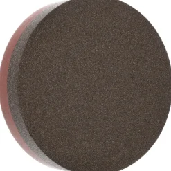 Sharpening Stone: 1'' Thick, Round, Aluminum Oxide