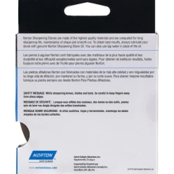 Sharpening Stone: 1'' Thick, Round, Aluminum Oxide
