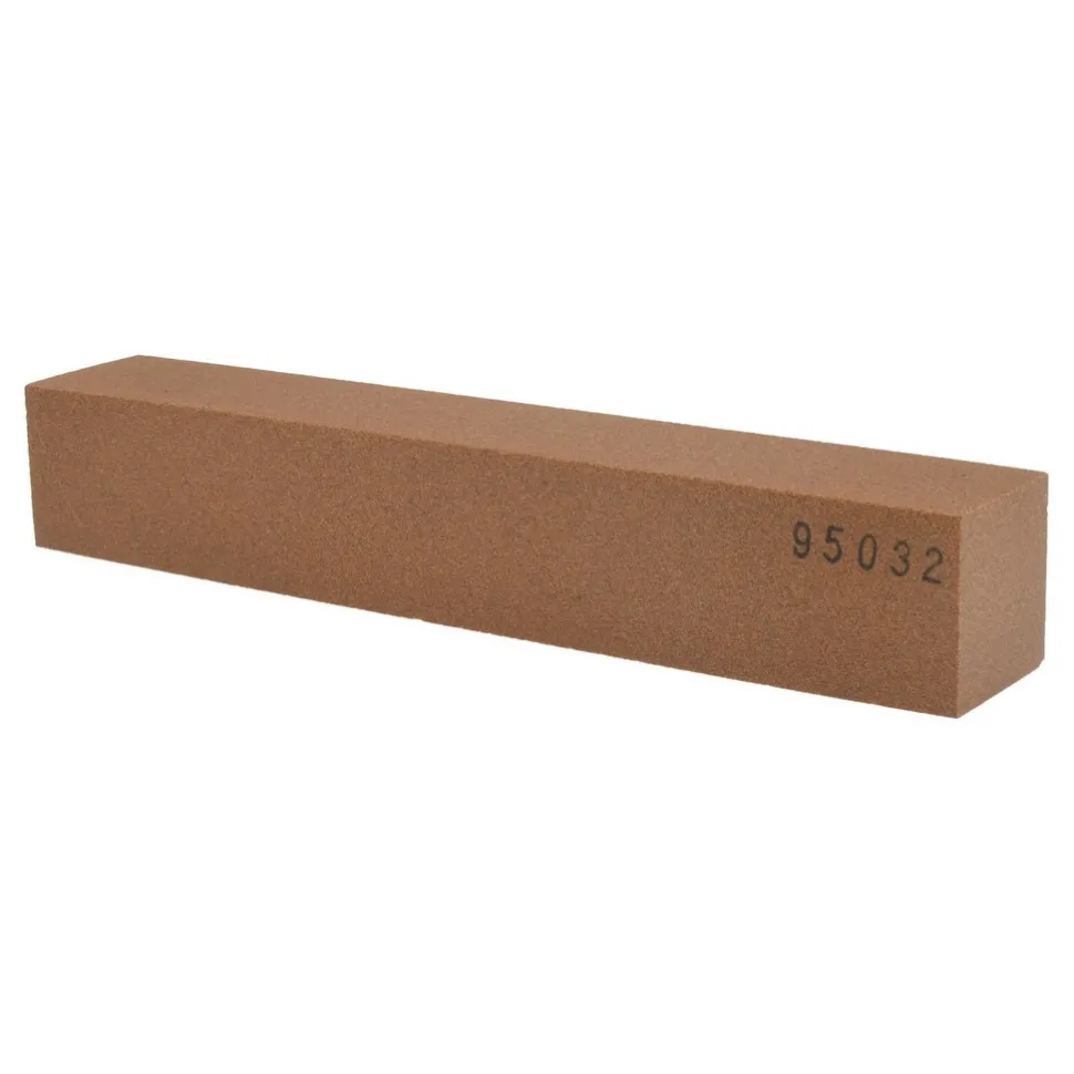 Sharpening Stone: 1'' Thick, Square, Aluminum Oxide