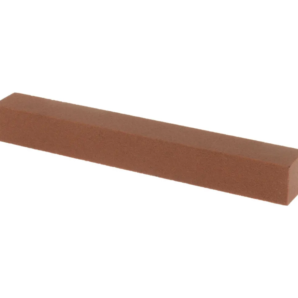 Sharpening Stone: 1/2'' Thick, Square, Aluminum Oxide