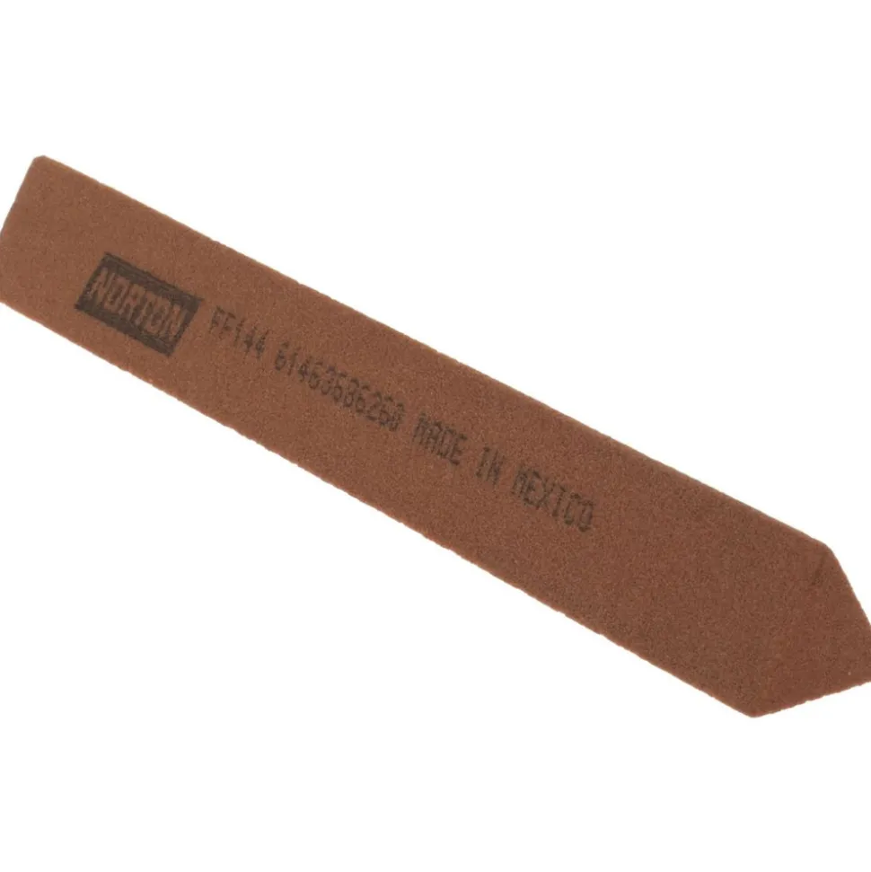 Sharpening Stone: 1/2'' Thick, Triangle, Aluminum Oxide