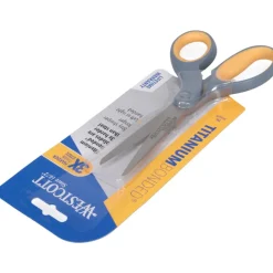 Shears: 7" OAL, 2-3/4" LOC, Titanium Blades