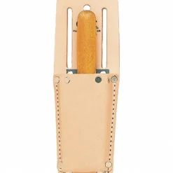 Sheath: 1 Pocket, Leather, Natural