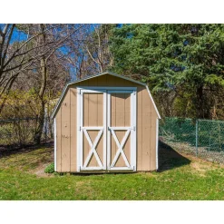 Shed Hardware Kits: Kit Type: Installation; Material: Steel; For Use With: Doors; Color: Zinc