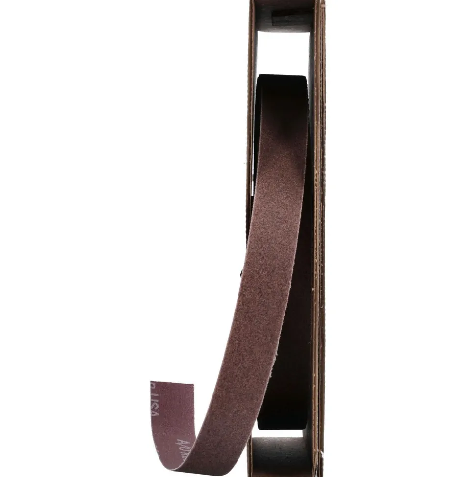 Shop Roll: 1" Wide, 50 Yd Long, 120 Grit, Aluminum Oxide