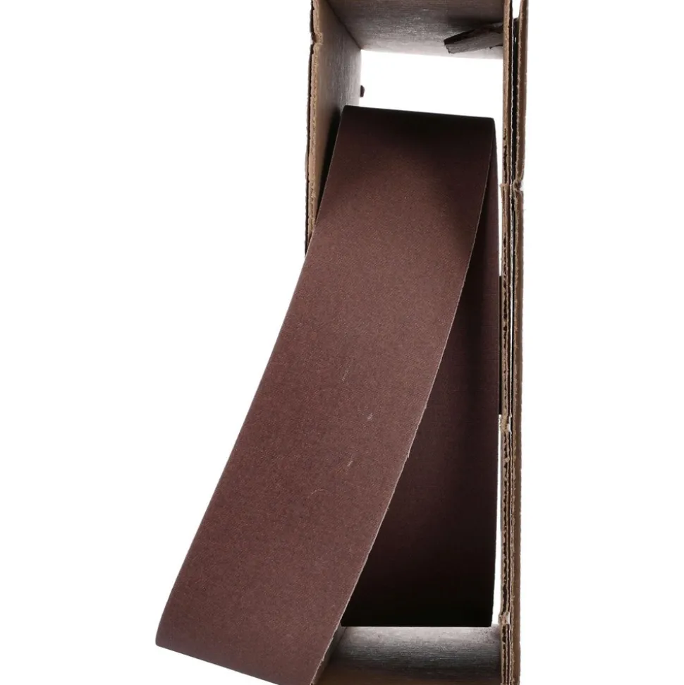 Shop Roll: 2" Wide, 50 Yd Long, 320 Grit, Aluminum Oxide