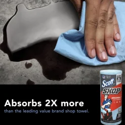 Shop Towel & Industrial: Virgin, Double Re-Creped Shop Towel
