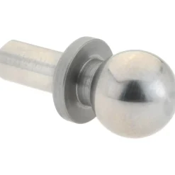 Shoulder Tooling Ball: Inspection, 1/2" Ball Dia, 1/4" Shank Dia, Slip-Fit