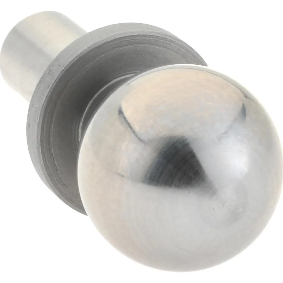 Shoulder Tooling Ball: Inspection, 1/2" Ball Dia, 1/4" Shank Dia, Slip-Fit