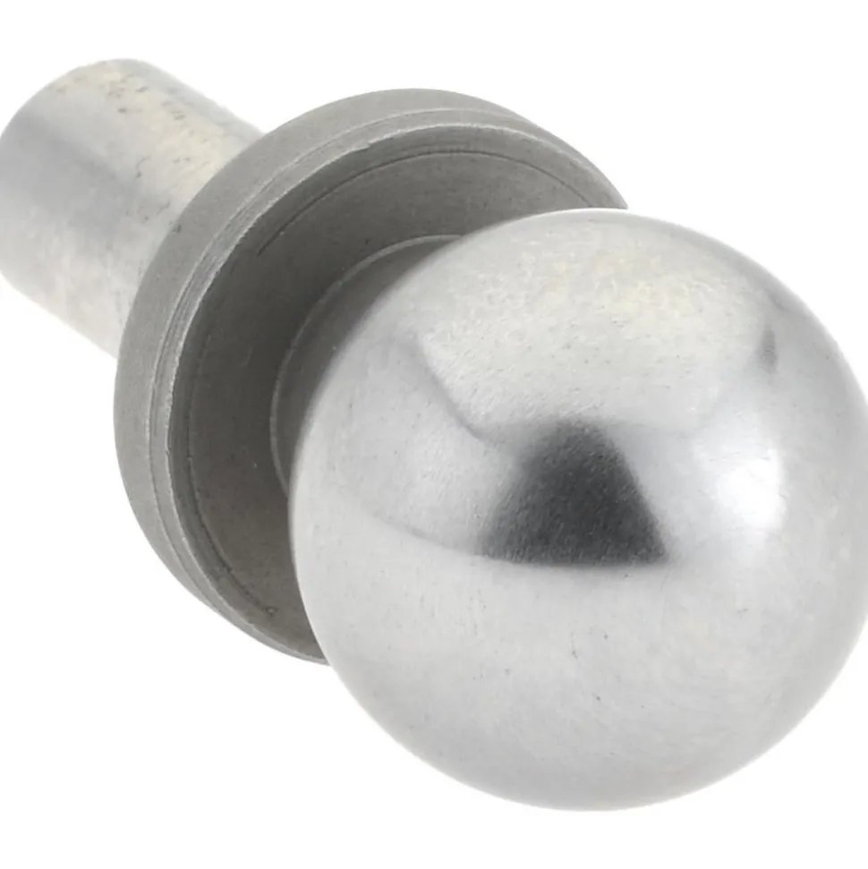 Shoulder Tooling Ball: Inspection, 1/2" Ball Dia, 1/4" Shank Dia, Press-Fit