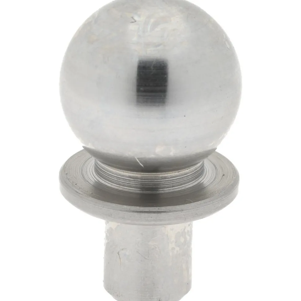 Shoulder Tooling Ball: Inspection, 1/2" Ball Dia, 1/4" Shank Dia, Thread
