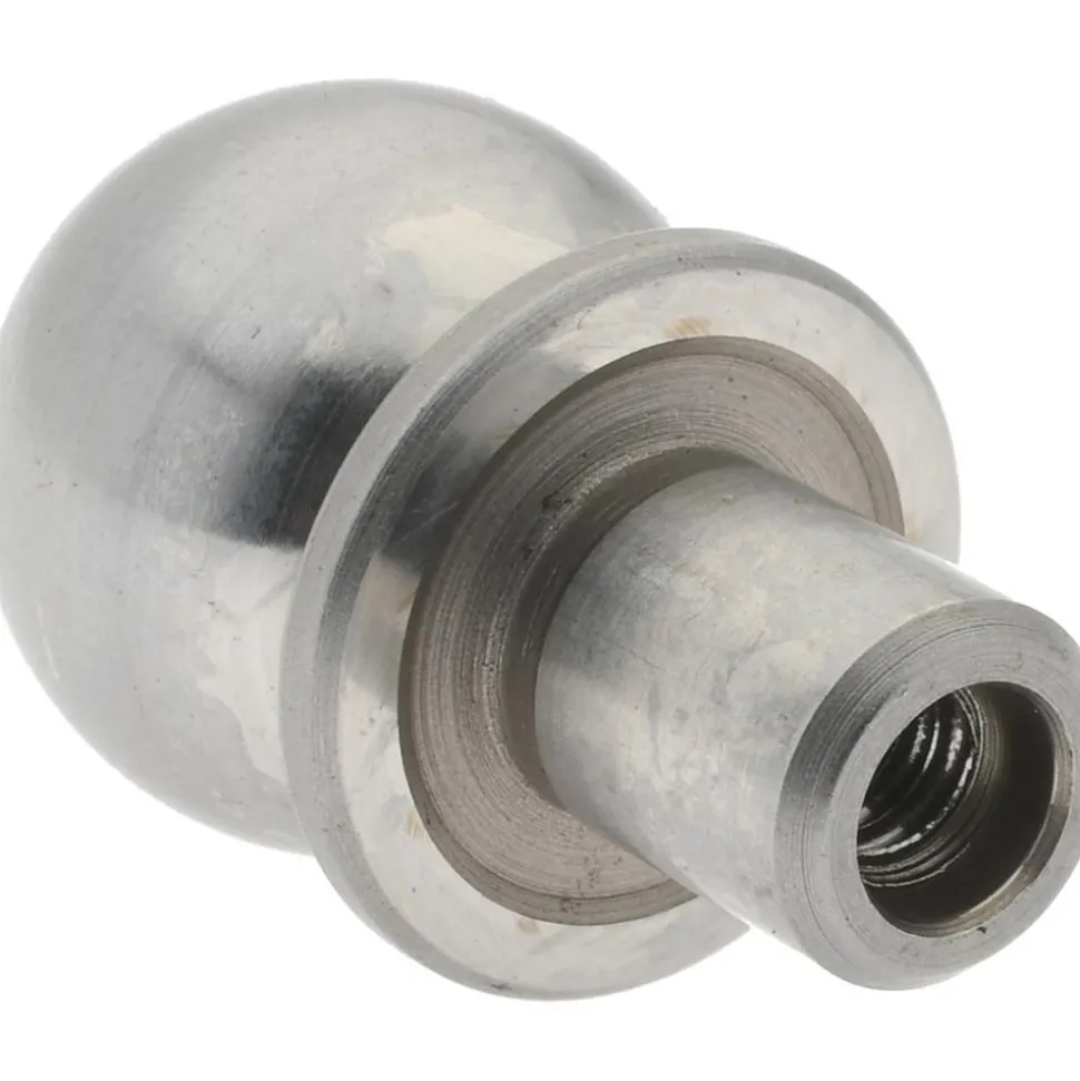 Shoulder Tooling Ball: Inspection, 1/2" Ball Dia, 1/4" Shank Dia, Thread