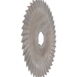 Side Chip Saw: 6" Blade Dia, 1/16" Blade Thickness, 1" Arbor Hole Dia, 42 Teeth, High Speed Steel