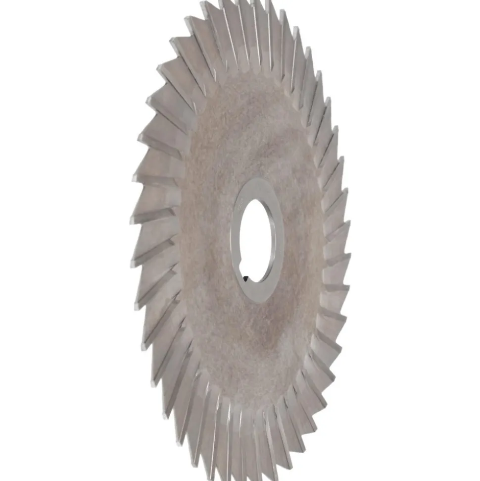 Side Chip Saw: 6" Blade Dia, 1/16" Blade Thickness, 1" Arbor Hole Dia, 42 Teeth, High Speed Steel