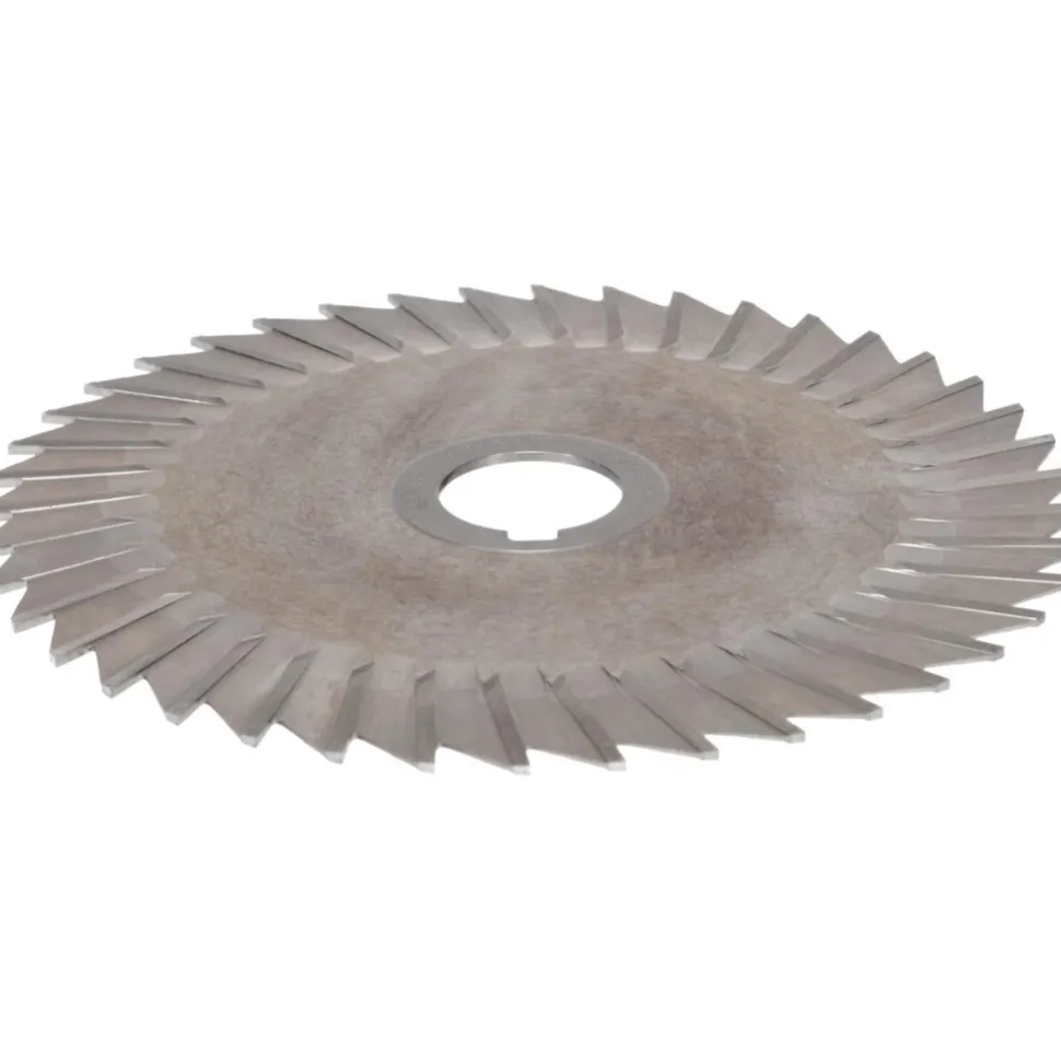 Side Chip Saw: 6" Blade Dia, 1/16" Blade Thickness, 1" Arbor Hole Dia, 42 Teeth, High Speed Steel