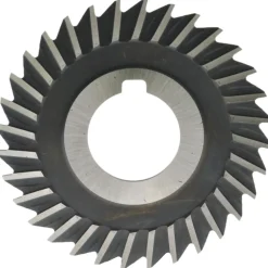 Side Chip Saw: 3" Blade Dia, 1/16" Blade Thickness, 1" Arbor Hole Dia, 32 Teeth, High Speed Steel