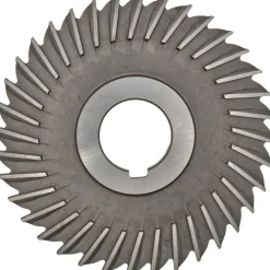 Side Chip Saw: 4" Blade Dia, 3/16" Blade Thickness, 1" Arbor Hole Dia, 36 Teeth, High Speed Steel