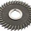 Side Chip Saw: 4" Blade Dia, 1/4" Blade Thickness, 1" Arbor Hole Dia, 36 Teeth, High Speed Steel