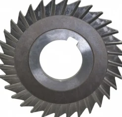 Side Chip Saw: 3" Blade Dia, 1/8" Blade Thickness, 1" Arbor Hole Dia, 32 Teeth, High Speed Steel