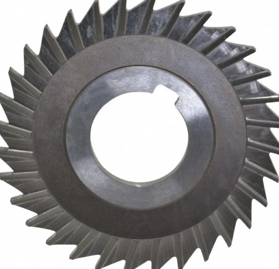 Side Chip Saw: 3" Blade Dia, 1/8" Blade Thickness, 1" Arbor Hole Dia, 32 Teeth, High Speed Steel